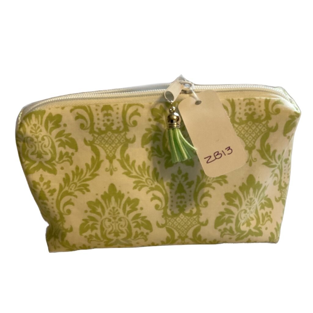 Large Green Damask