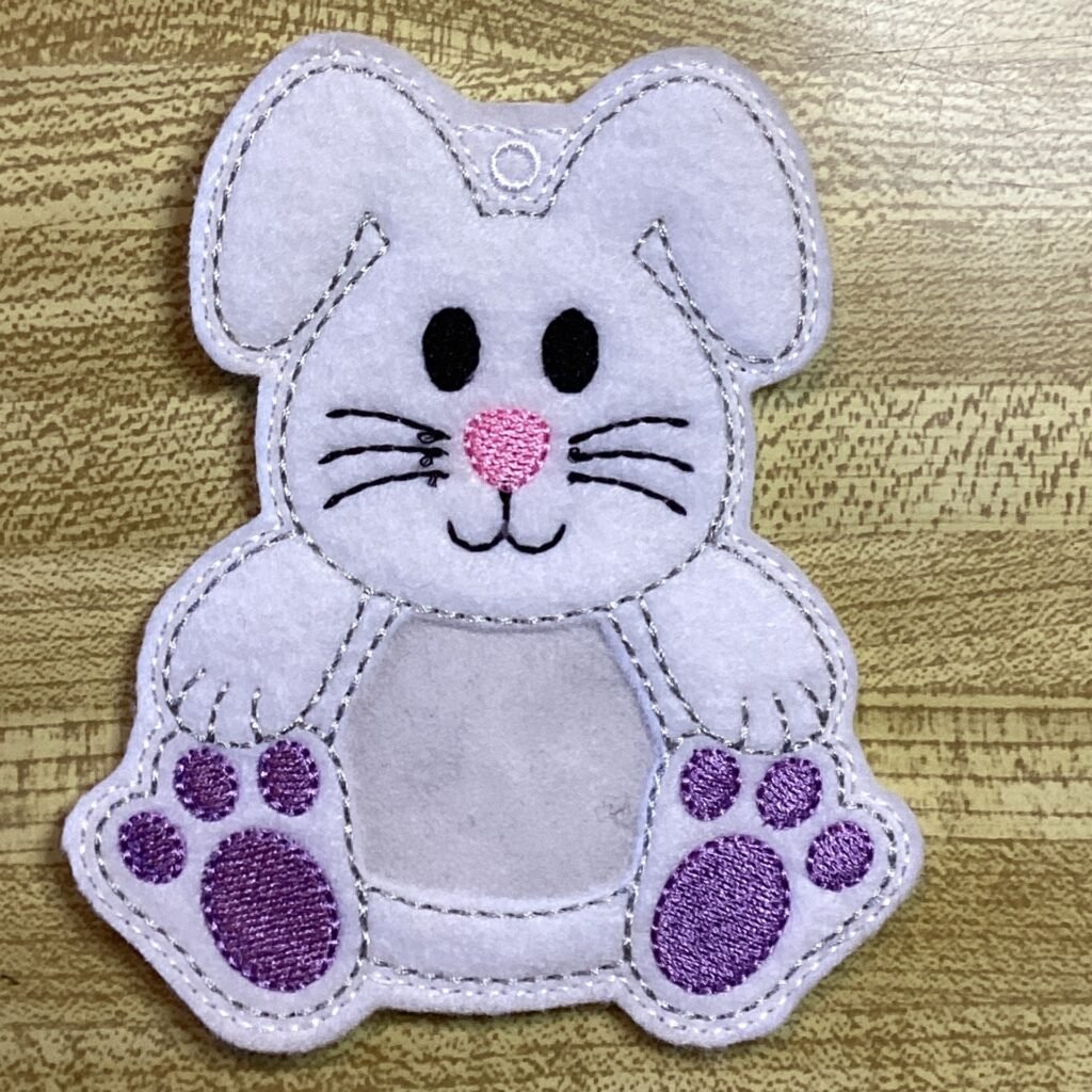 Bunny Candy Holder Purple