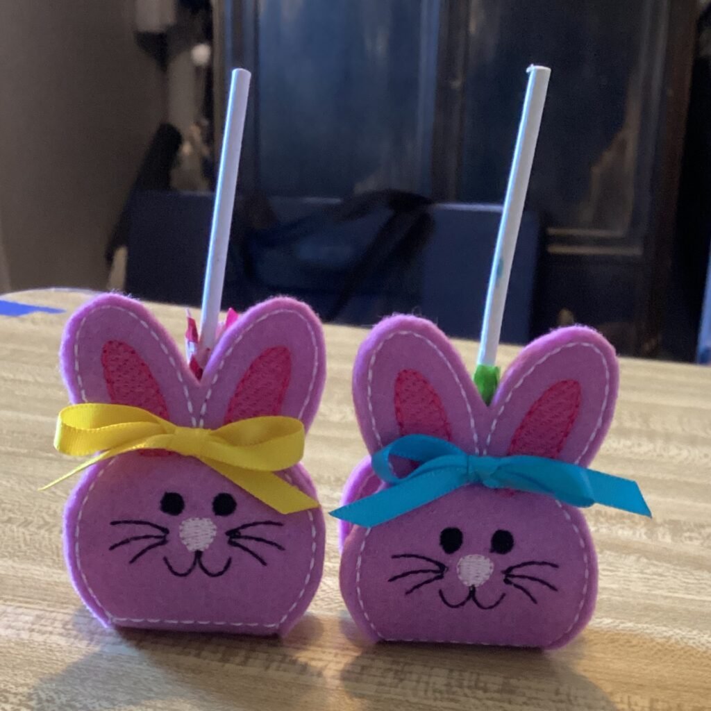 Lollipop Bunny Purple