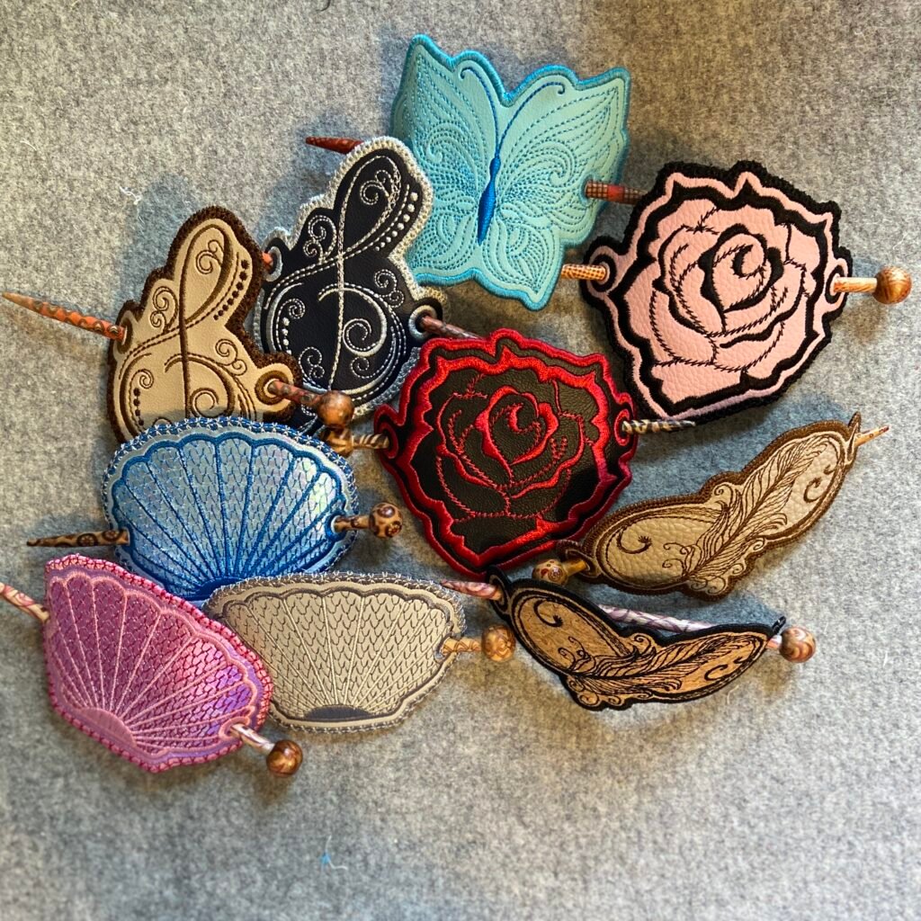 Hair Bun Cover Rose