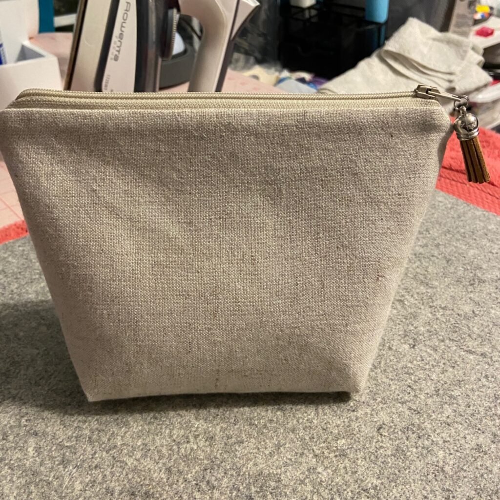 Large Tan Linen Look