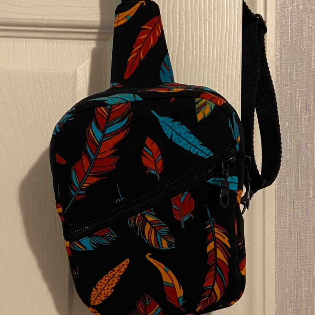Andie Crossbody Bag Dark Feathers