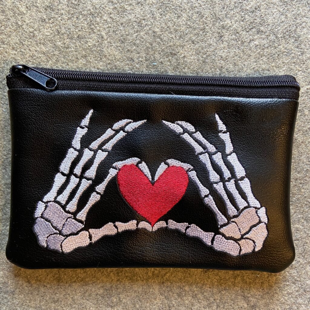 5x7 Skeleton Hands