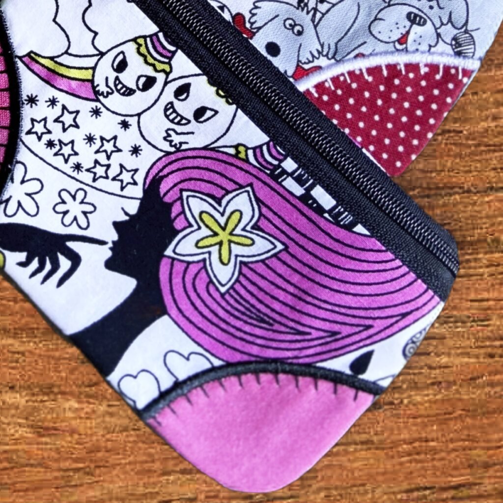 3x5 Pink and Black