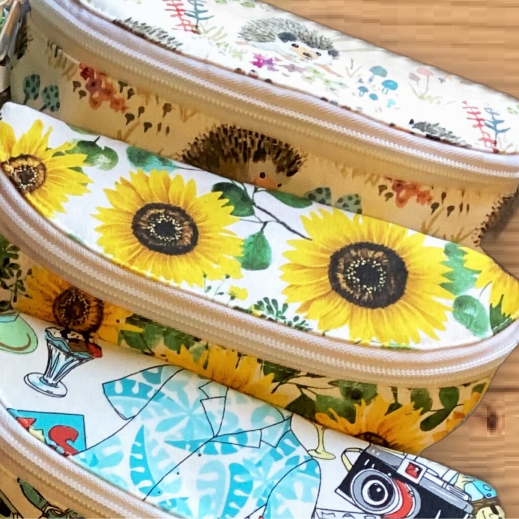 Sunglasses Case Sunflowers