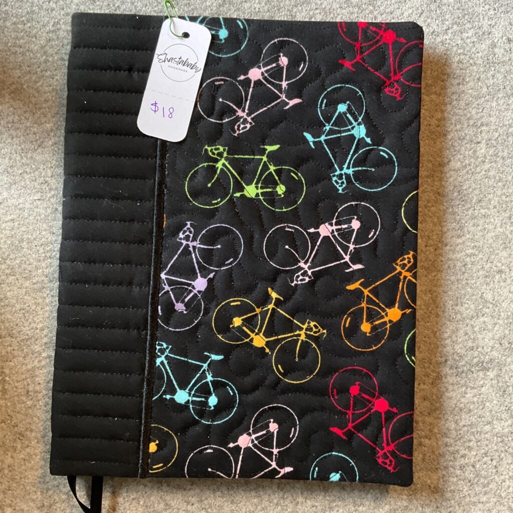 Full Size Notebook Black Bicycles