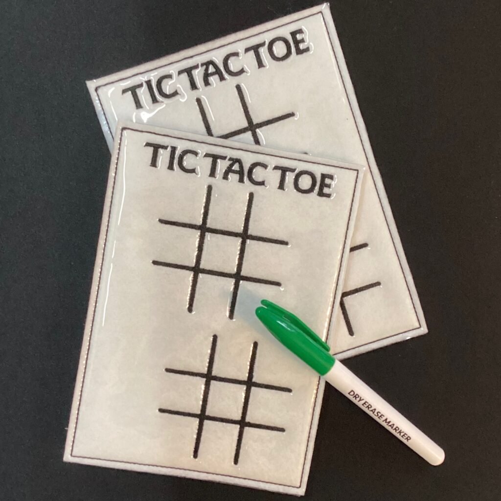 Tic Tac Toe w/marker
