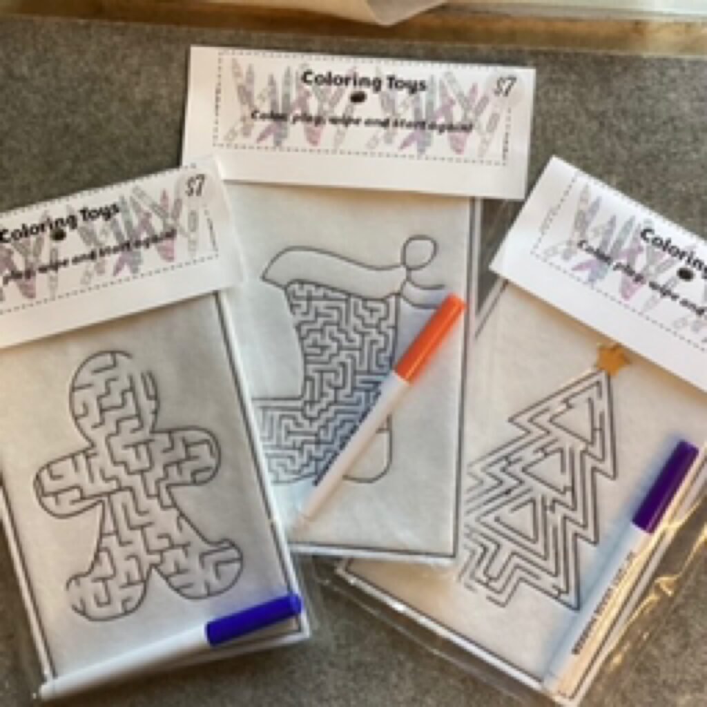Christmas Maze w/marker