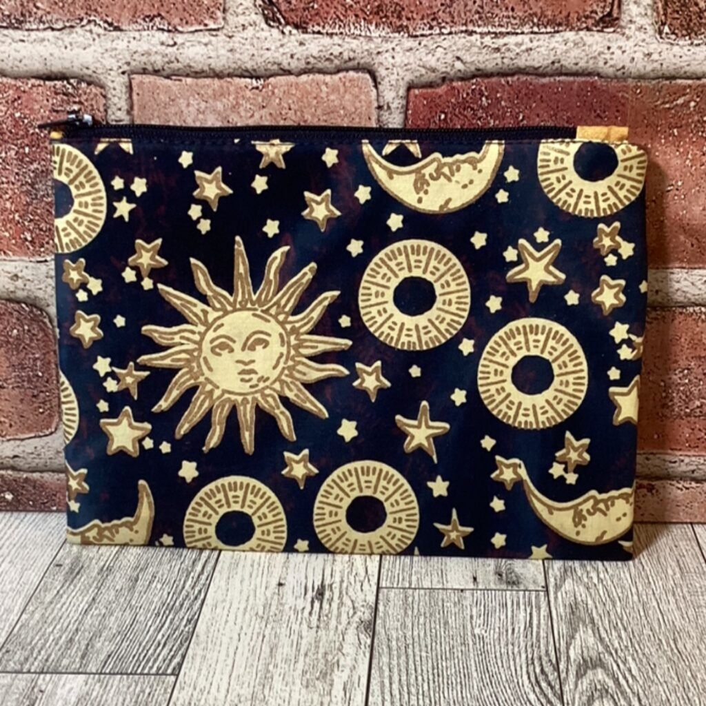 6x8 Celestial Zipper Bag