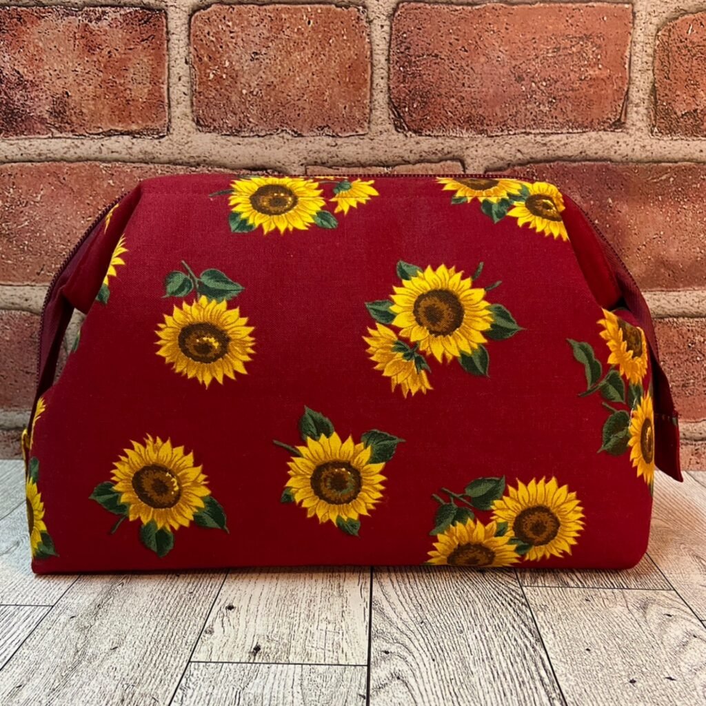 Trifecta Dark Red Sunflowers