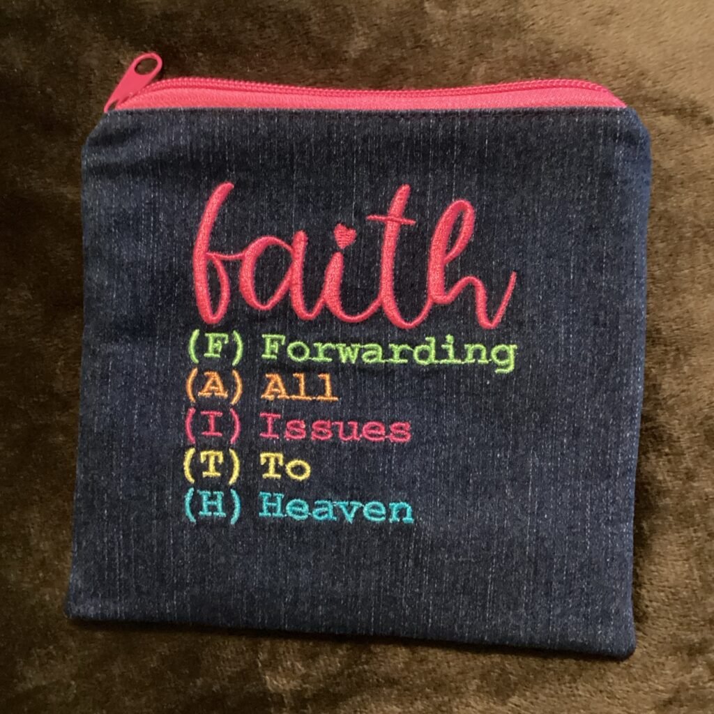 Zip Bag Faith
