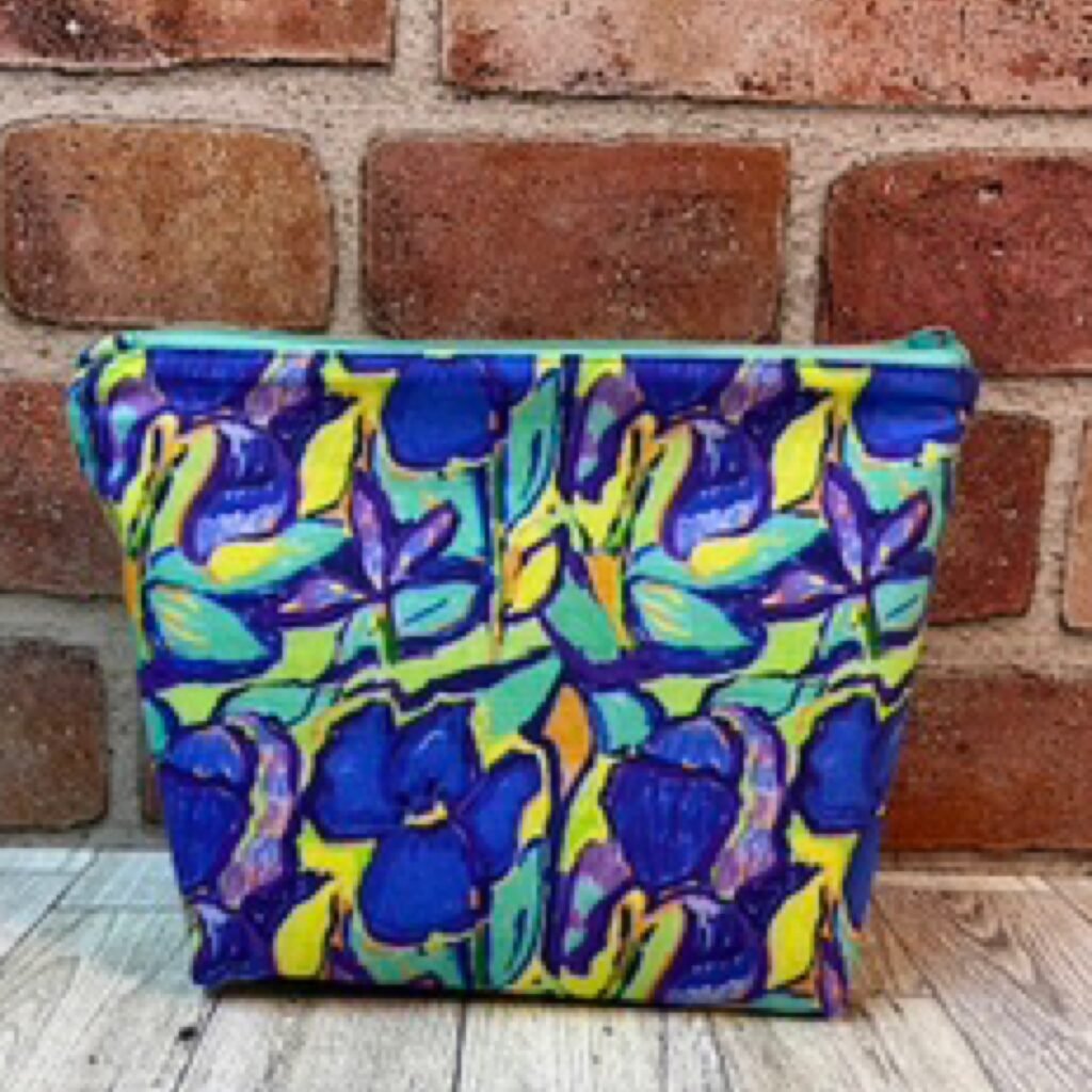 Large Zip Bag Iris
