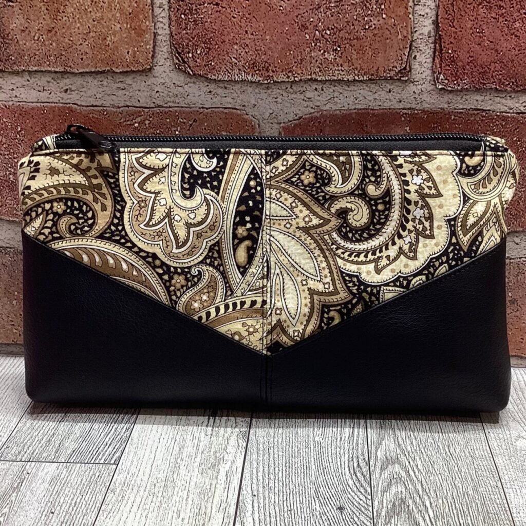 Harlequin Paisley and Black