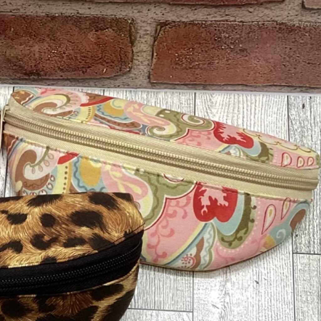 Sunglasses Case Cream Abstract