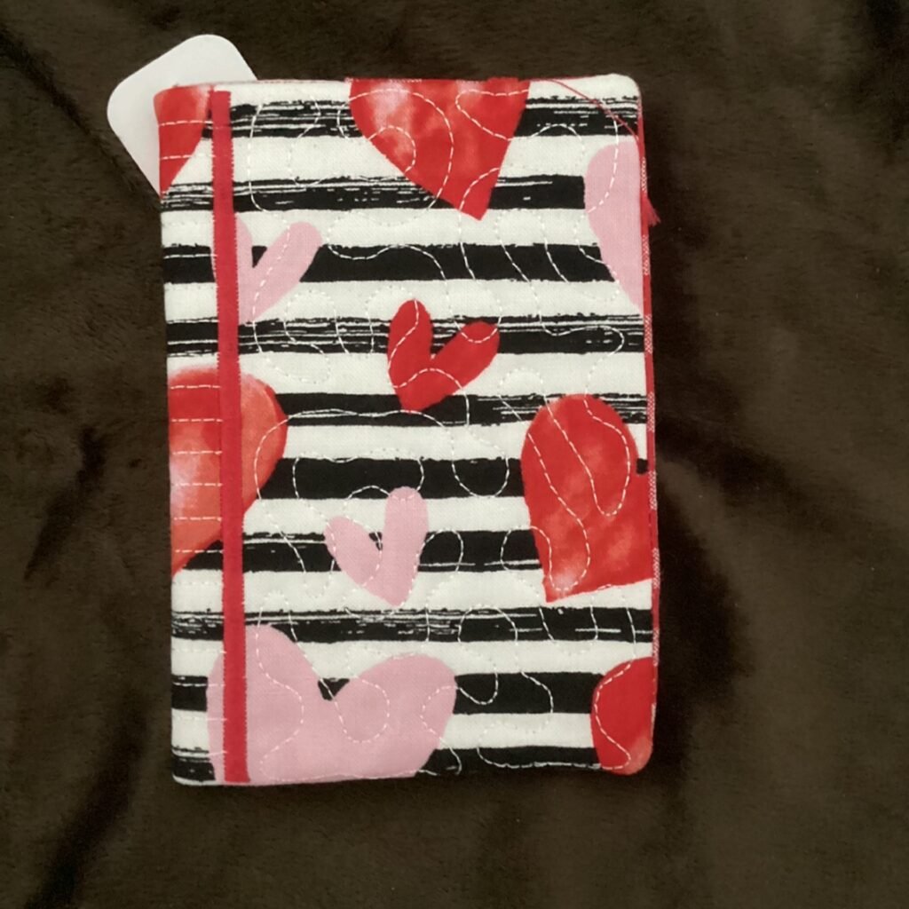 Mini Black Stripe Hearts