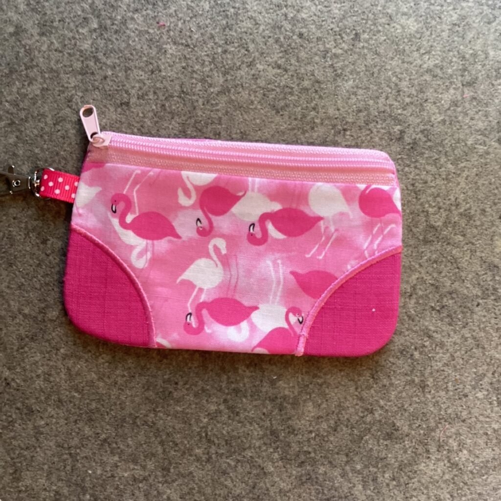 3x5 Flamingos