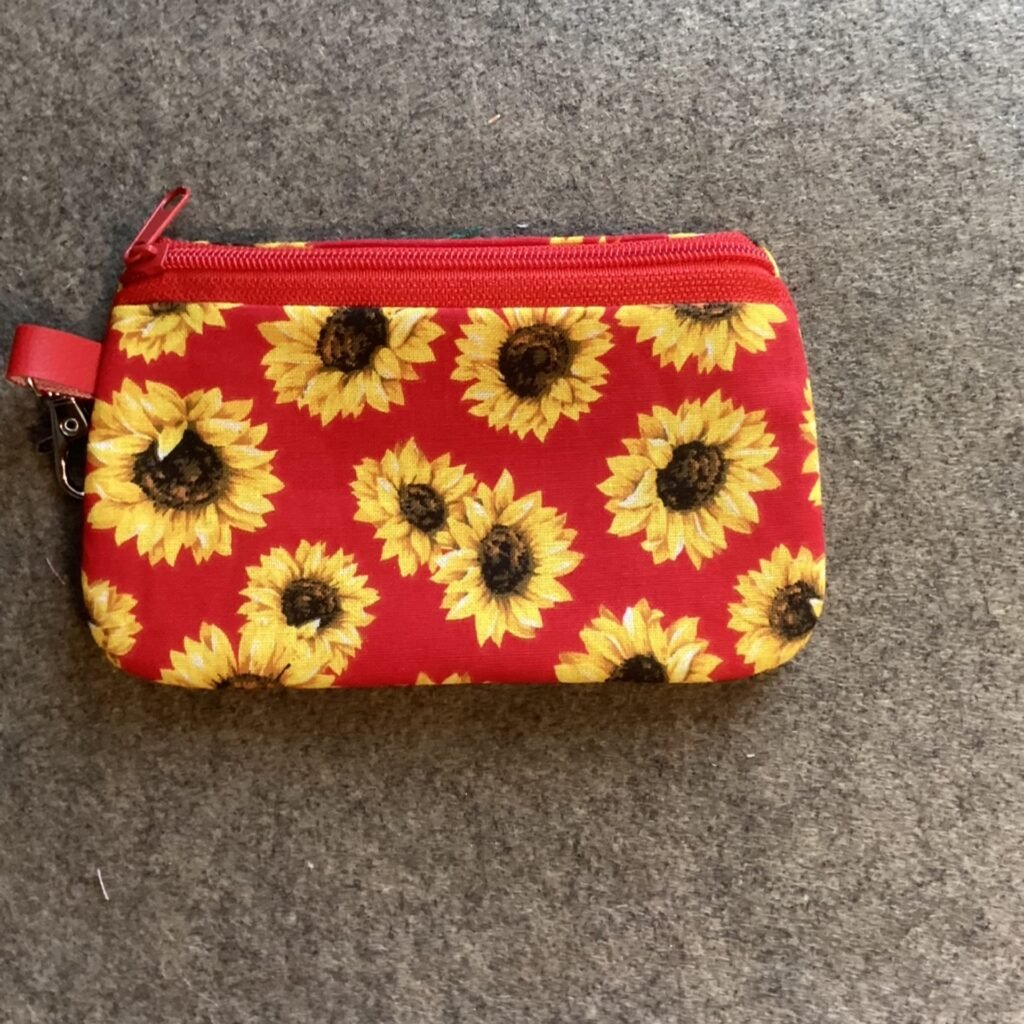 3x5 Red Sunflowers