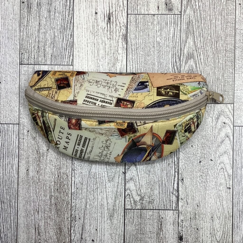 Sunglasses Case Yellow World
