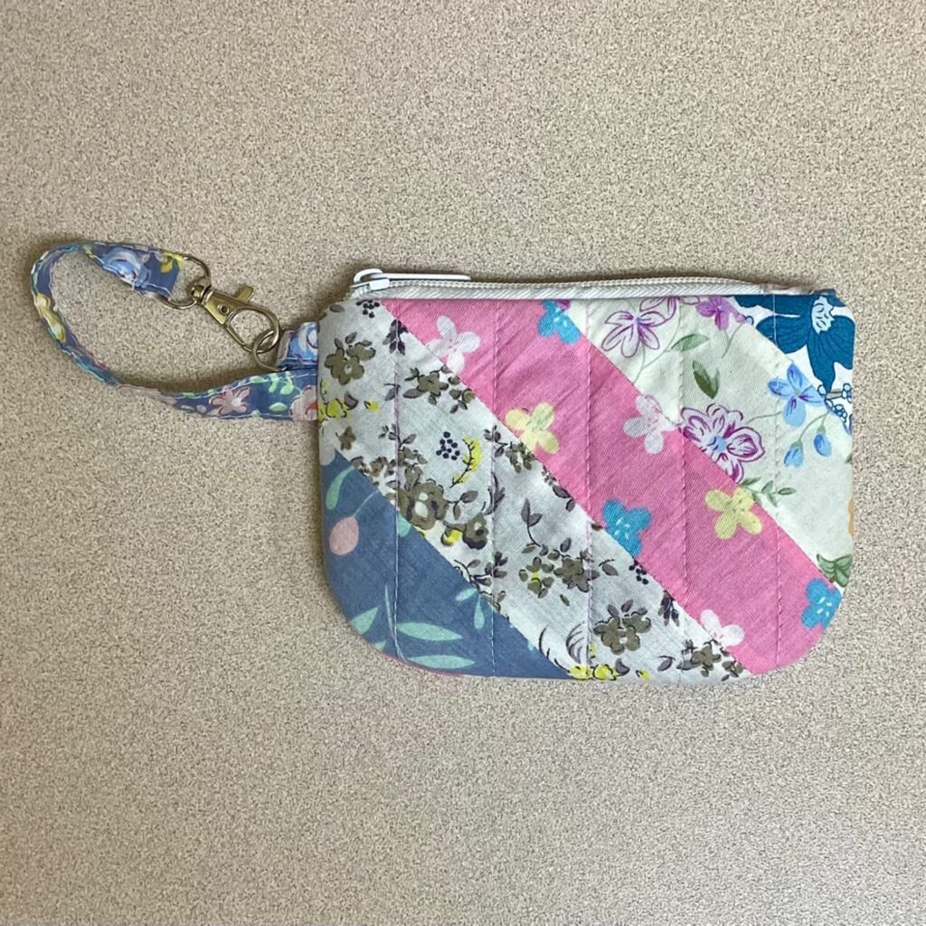 4x6 Quilted Zipper Pouch