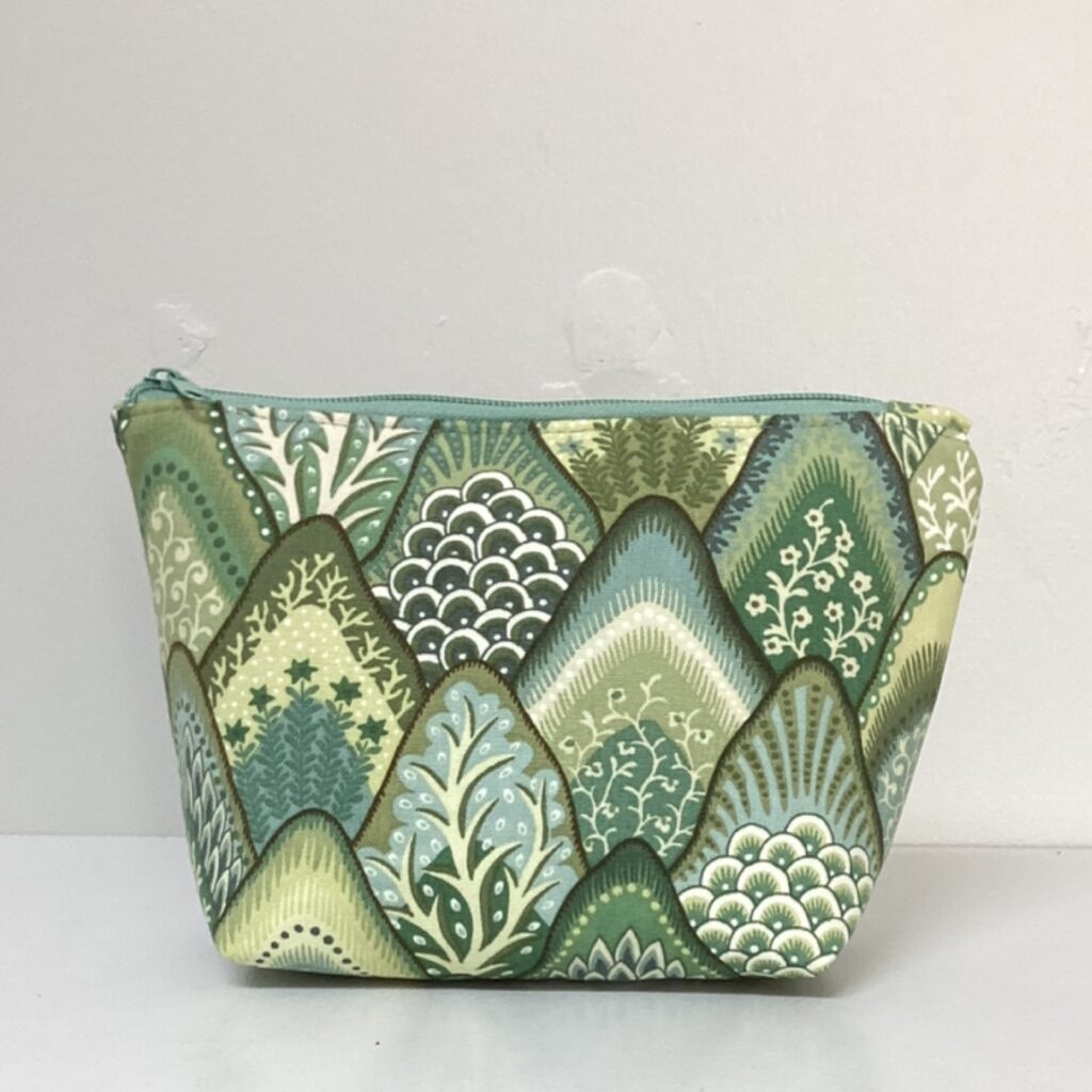 Large Zip Bag Green Points
