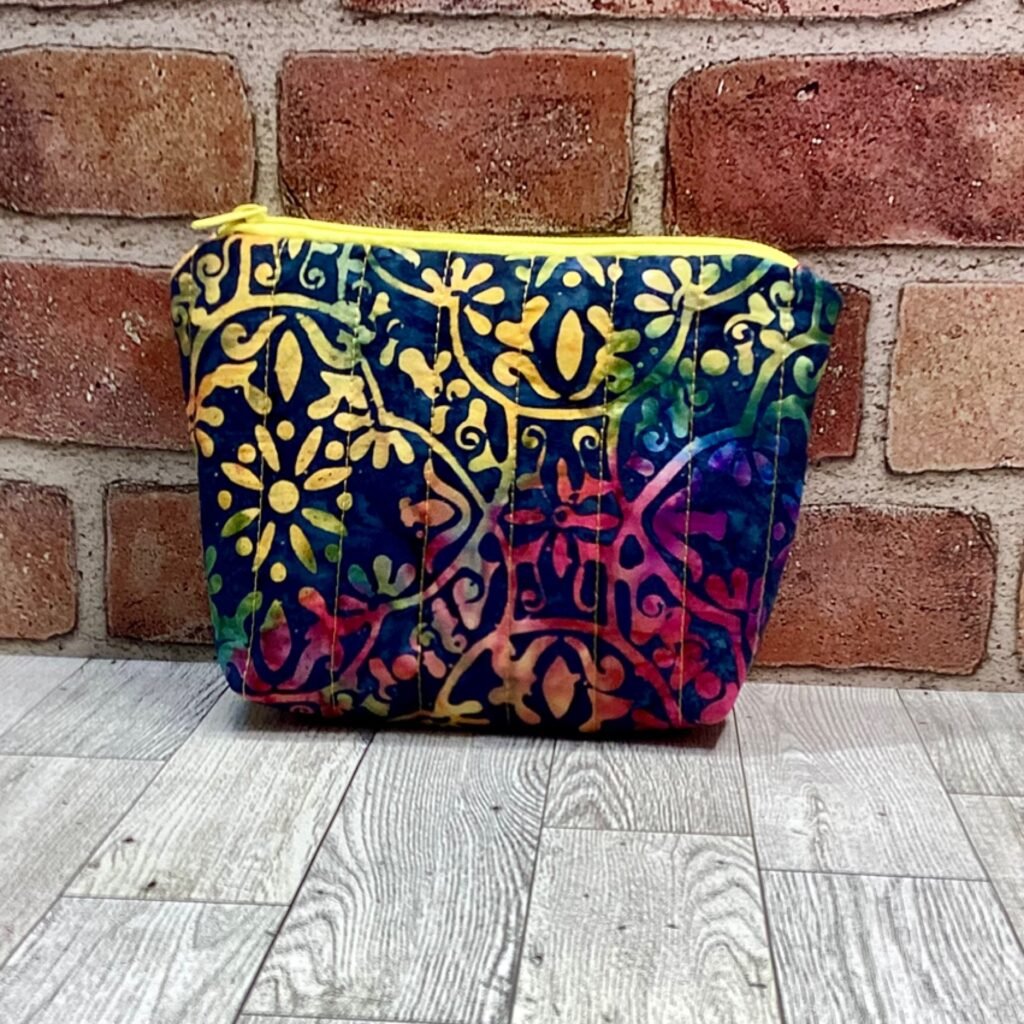 Small Zip Bag Batik
