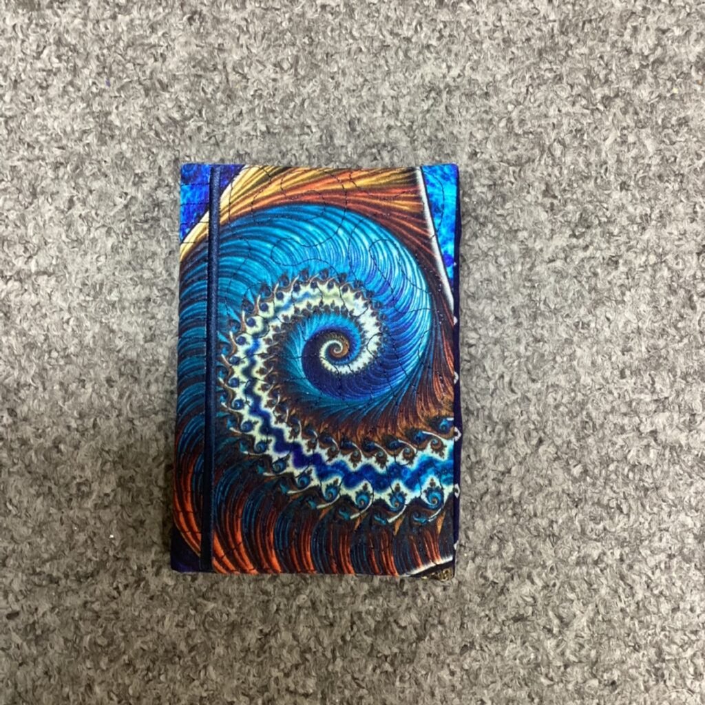 Mini Blue Swirl