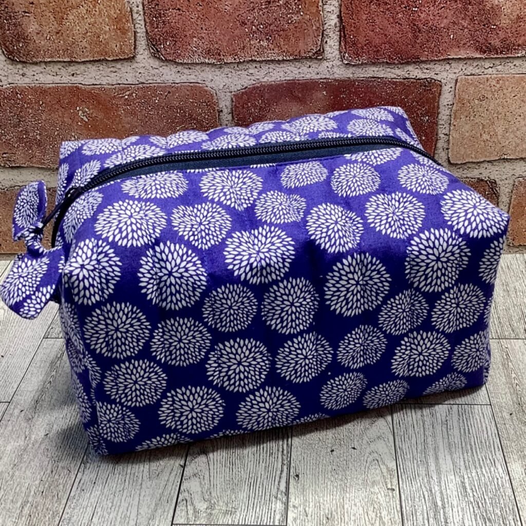 Big Boxy Bag Blue Puffs