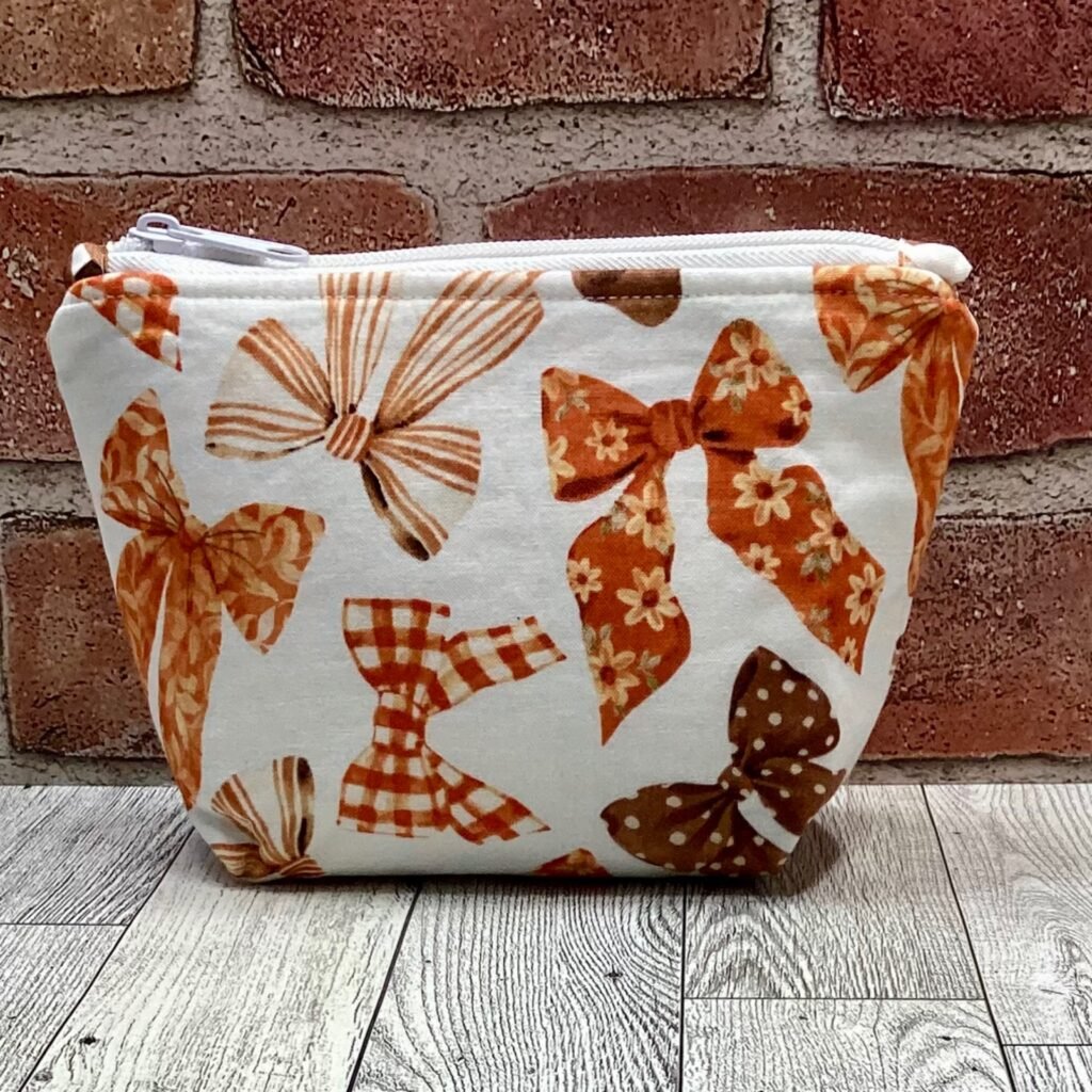 Large Zip Bag Fall Bows