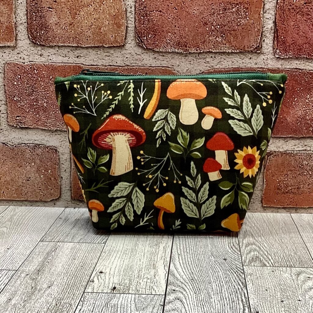 Small Zip Bag Green Fall