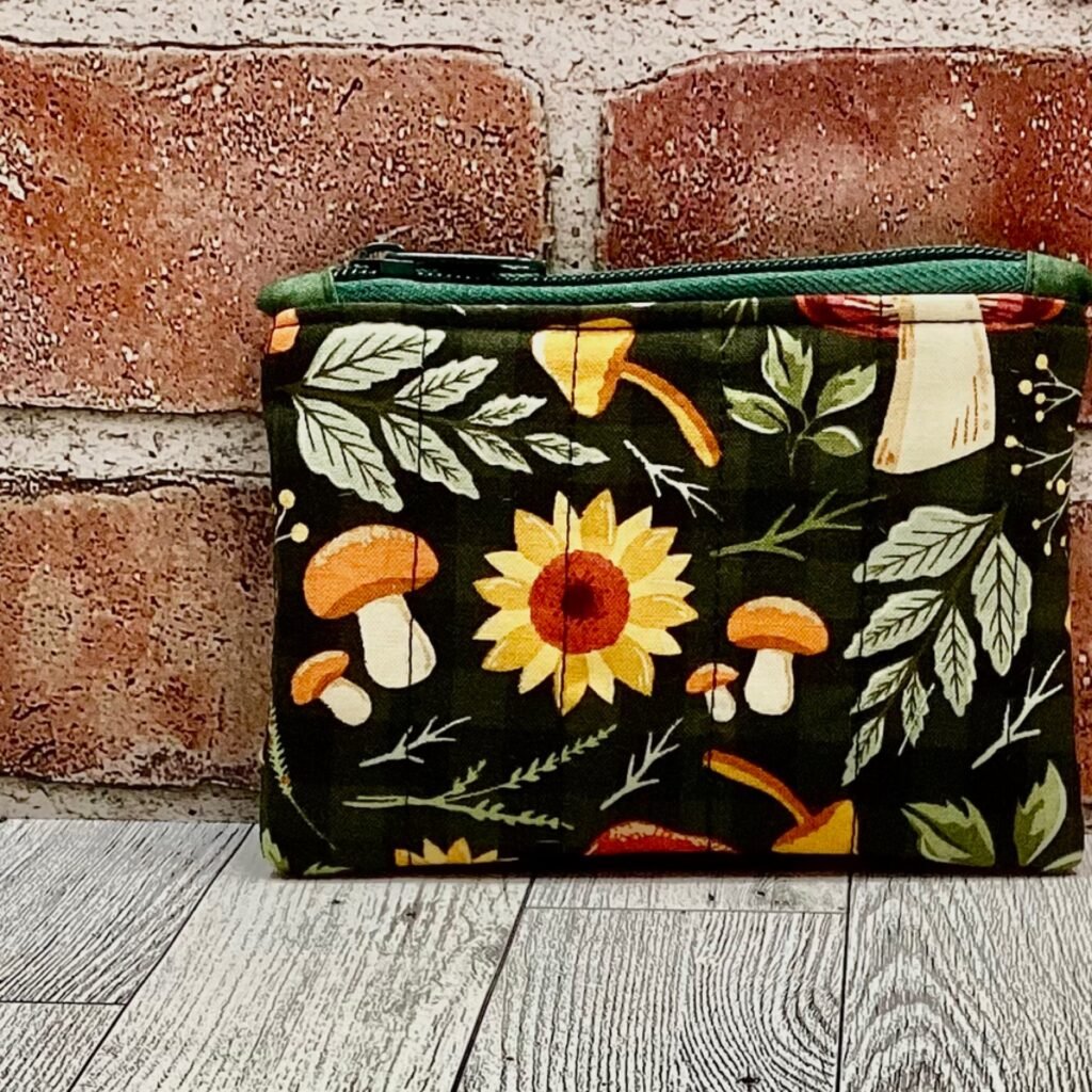 Mini Zip Bag Green Fall