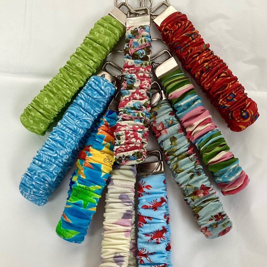 Scrunchie Key Fob
