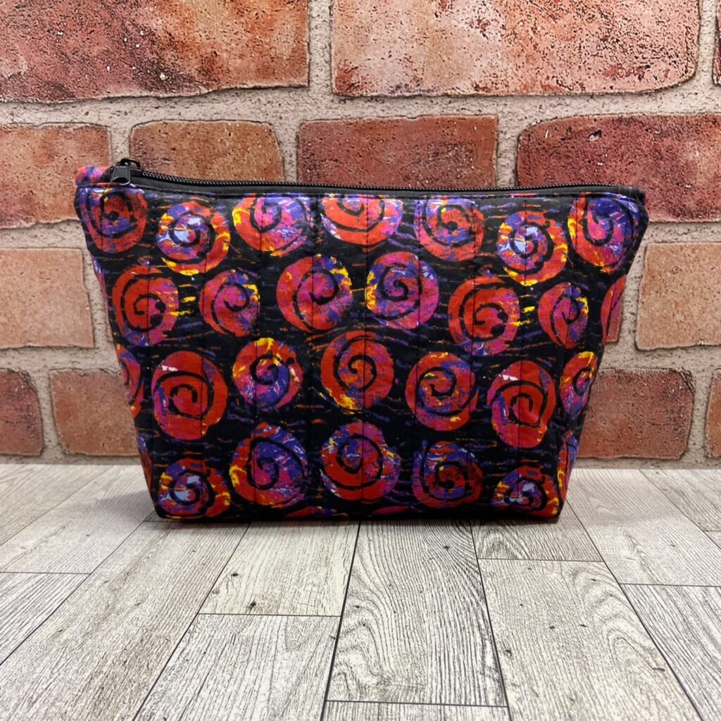 Quilted Bag Red Batik