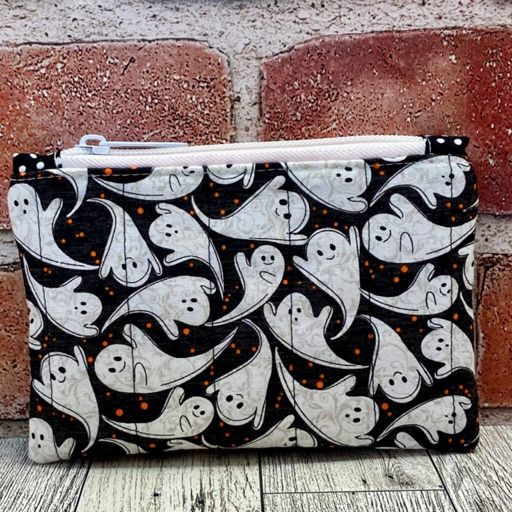 Mini Zip Bag Halloween Happy Ghosts