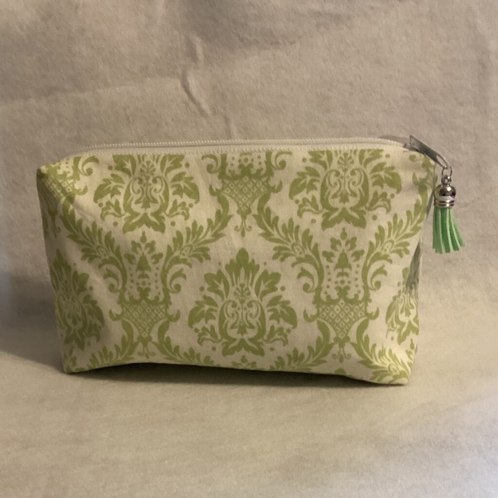 Green damask